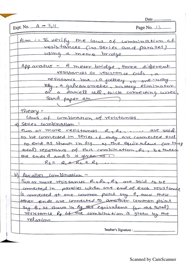 class 12 physics practical file